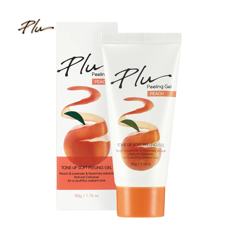 Korea exfoliating facial scrubs cream, aloe vera gel face scrub, skin