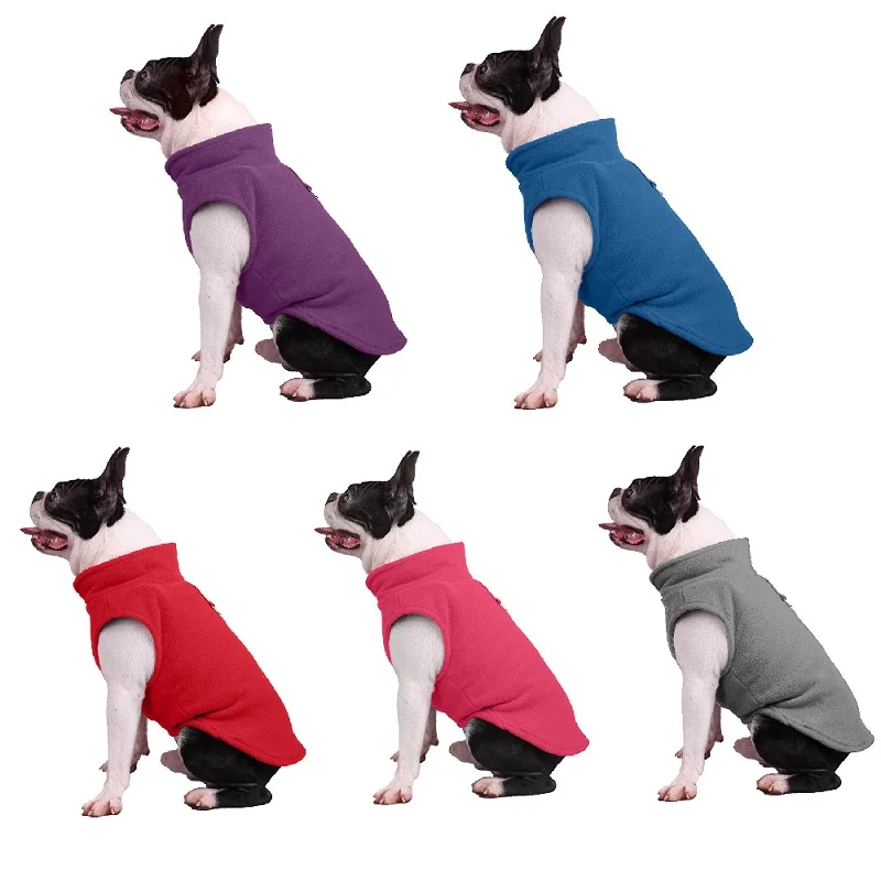 Autumn Winter Dog Clothes Fleece Warm Dogs Puppy Clothing Jacket