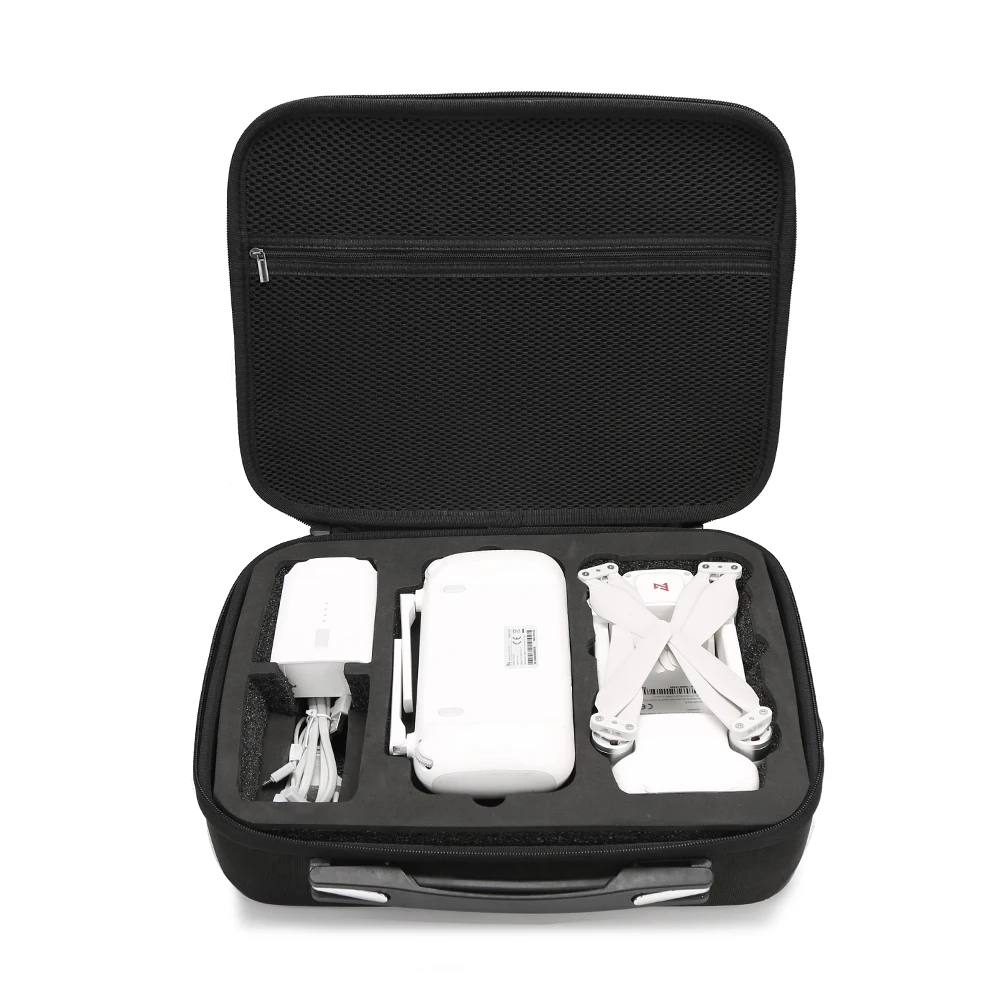 

Portable Waterproof Box Carrying Case Suitcase with Zipper for Xiaomi X8SE Device Storage Bag Drone Accessories Black Suitcase