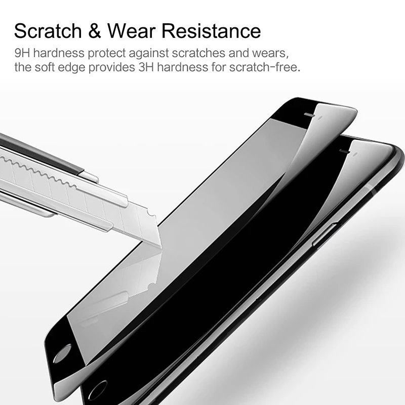3D Voll Gehärtetem Glas Für iPhone 8 8 plus ROCK 9H Anti-Blau Full Screen Protector Hohe Klar Film