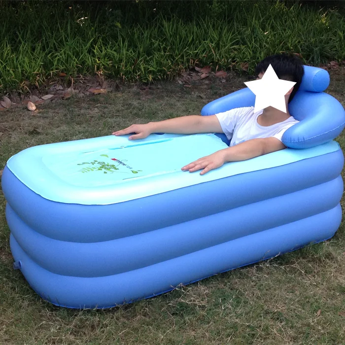 Yingtai inflatable bathtub plus size adult thickening thermal