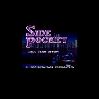 

Side Pocket NTSC Version 16 Bit 46 Pin Big Gray Game Card For USA Game Players