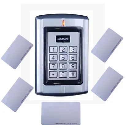 

Free shipping ,Waterproof Standalone Access Control,metal shell, thick, security, explosion-proof, sn:EM-T2