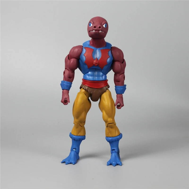 7' He-Man Tung Lashor ящерица Фигурка Игрушка Кукла Brinquedos figuals Коллекция Модель подарок