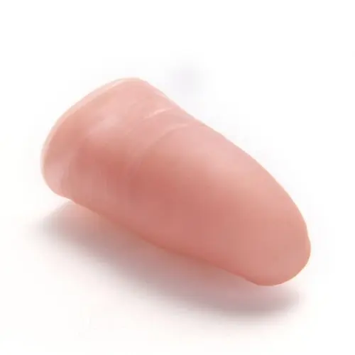 Soft Thumb Tip Finger Fake Magic Trick Vinyl Toy Funny Prank