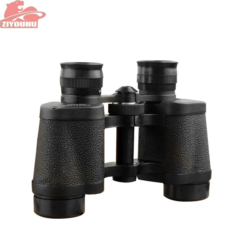

ZIYOUHU 8x30 binocular high power HD telescope with coordinate ranging observation Wide-angle Russiani long range zoom BLACK