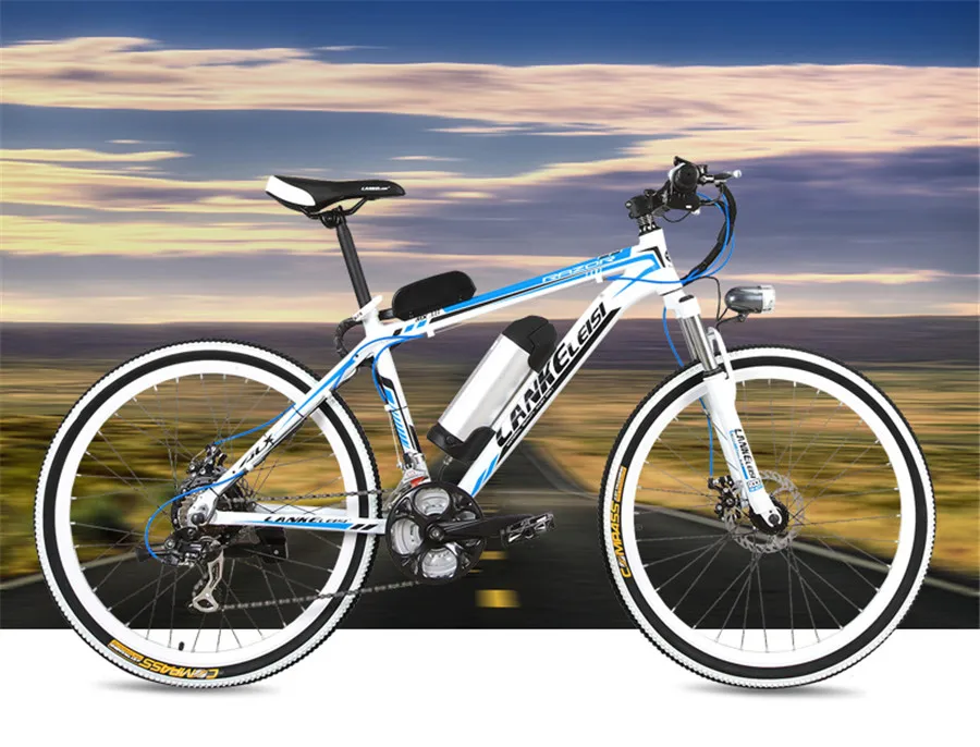 Cheap LANKELEISI electric bicycle 26 inch 36/48V Aluminum Alloy lithium electric bike adult mountain bike 30