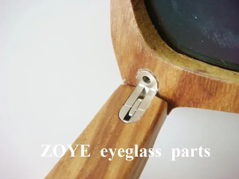 ZOYE пружинный шарнир для деревянной оправы солнцезащитных очков, гибкий шарнир для деревянных солнцезащитных очков ZSH-01 никелевого цвета за 2 дня