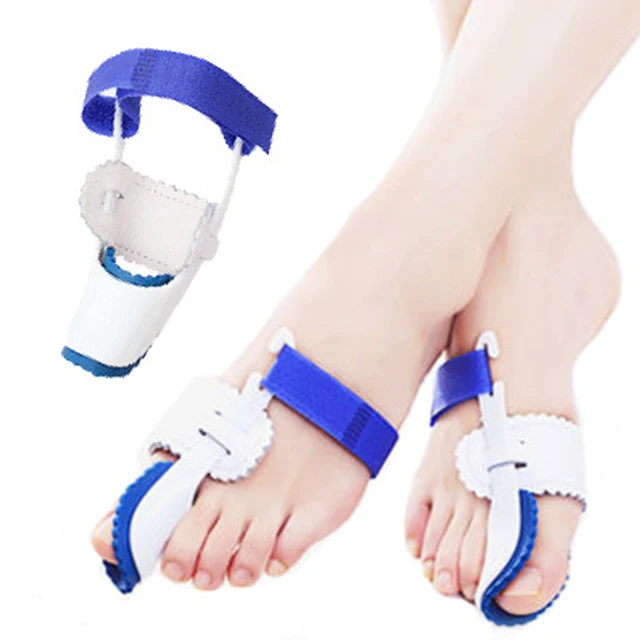 1Pair Big Toe Correction Feet Care Bunion Night Splint Straightener