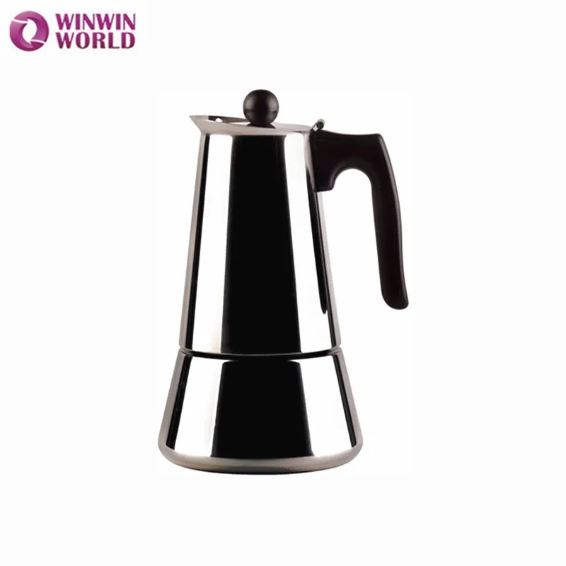 2 Cups Moka Stovetop Espresso Maker Latte Percolator Stove Top Coffee