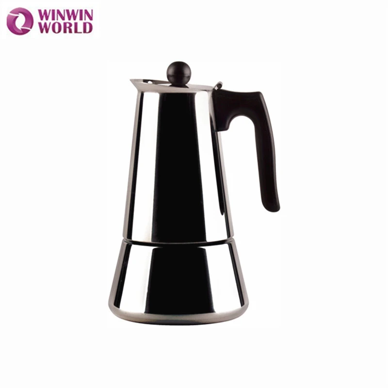 2 Cups Moka Stovetop Espresso Maker Latte Percolator Stove Top Coffee