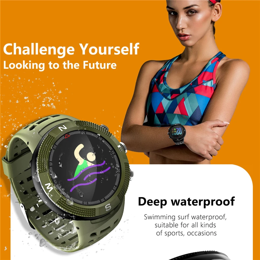 FROMPRO № 1 F18 Smart watch Sport Bluetooth 4,2 IP68 Водонепроницаемый напоминание о вызове шагомер мониторинг сна gps Смарт-часы
