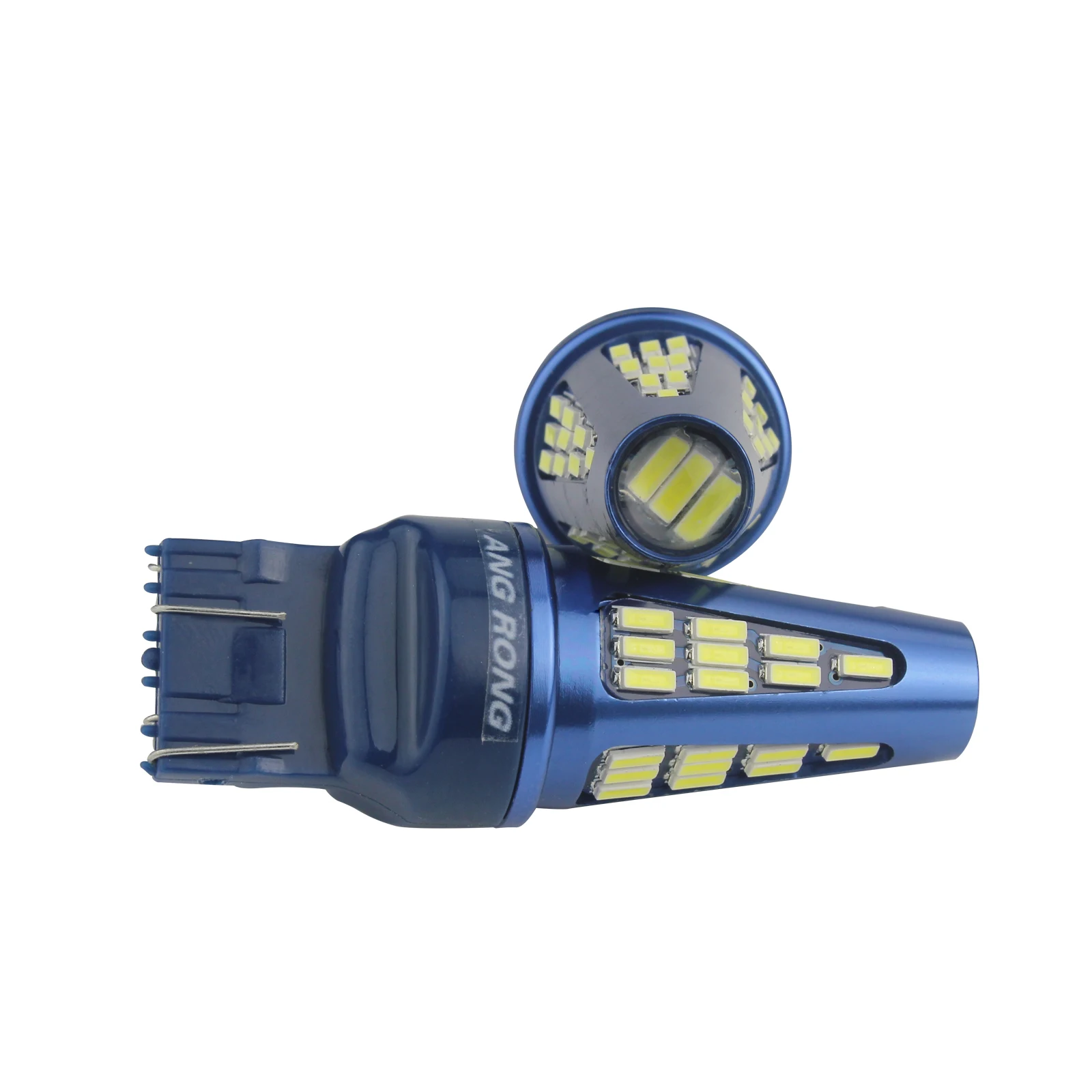 ANGRONG 2x7440 7443 W21/5W 48 SMD светодиодный светильник дневной ходовой DRL для