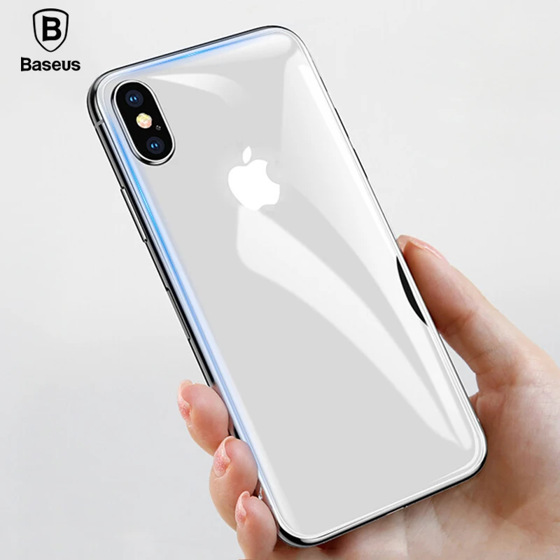 Aliexpress.com : Buy Baseus Transparent Back Screen Protector Tempered Glass For iPhoneXS Xs Max