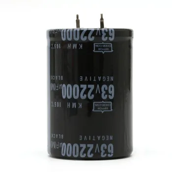 

22000UF 63V Aluminum Electrolytic Capacitor 105C Dimension 35x50mm Cylindrical