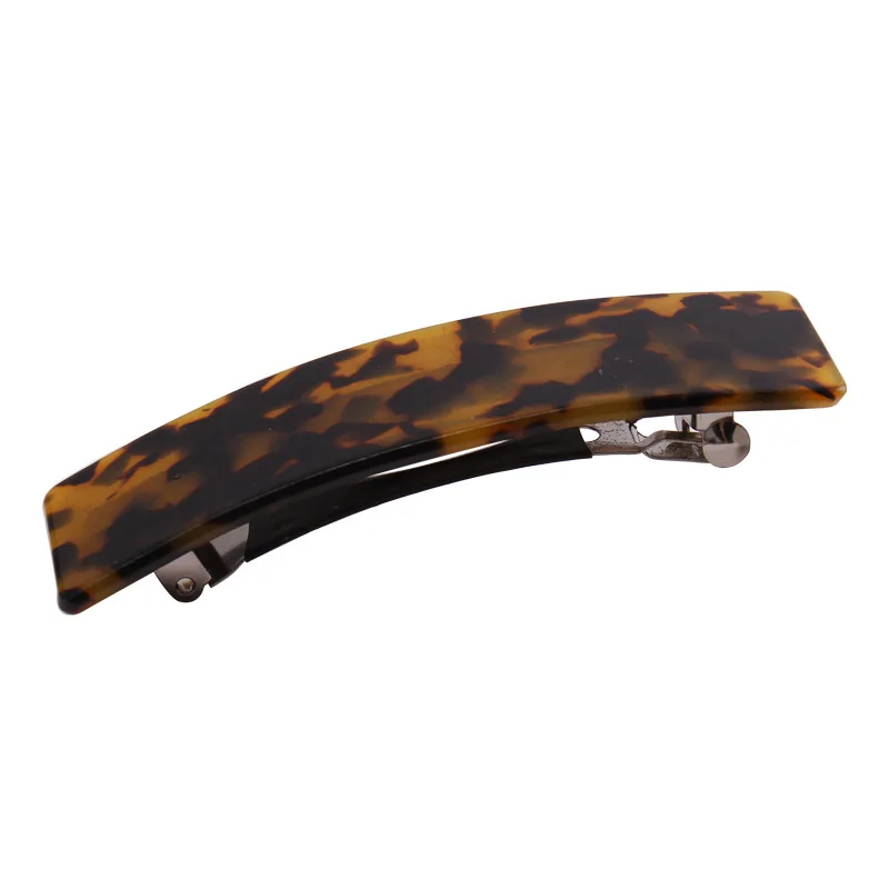 Vintage Leopard Hairgrips For Rectangle Women Hair Clips Hair Accessories French Hair Barrettes Hair pins Decoration Headwear  (2)