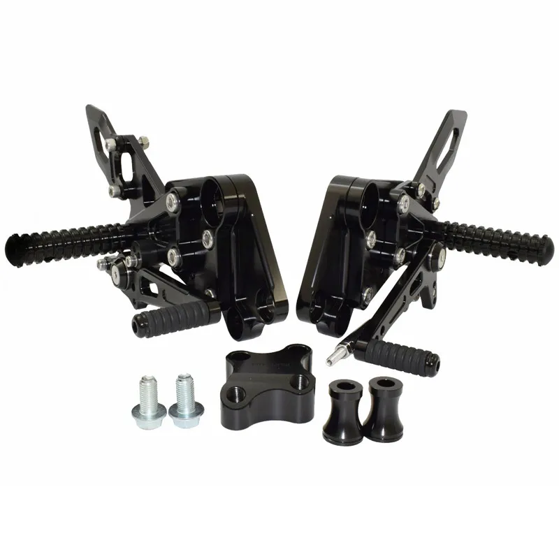 Waase для KTM Duke 125 200 390 Duke125 Duke200 Duke390 Регулируемые задние наборы Rider Rearset подножки для ног