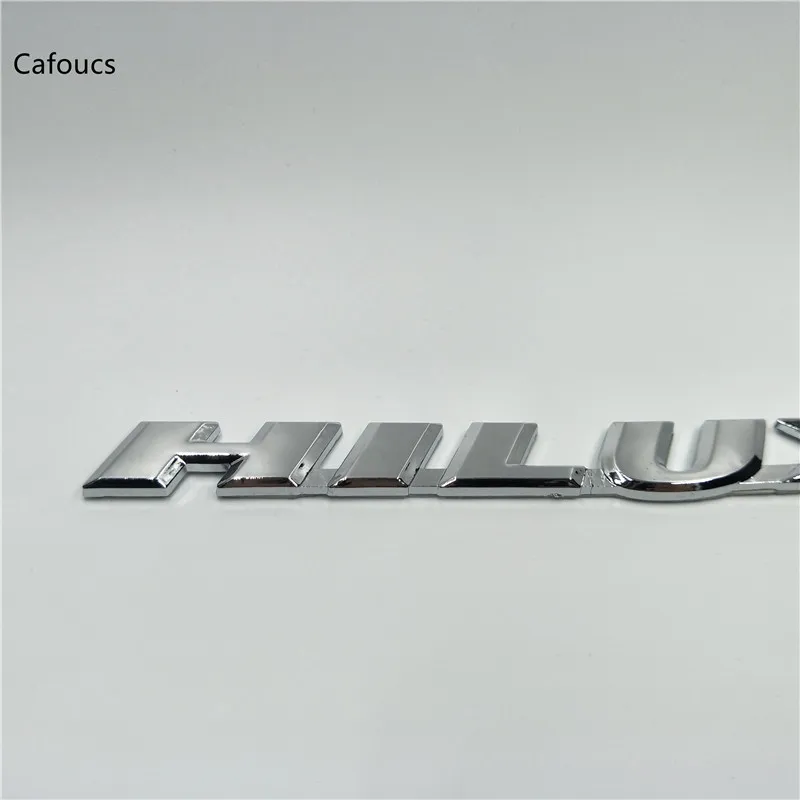 TOYOTA TACOMA TUNDRA EMBLEM REAR TAILGATE CHROME BADGE back sign symbol logo