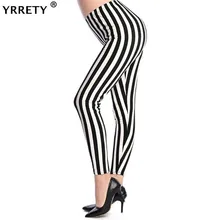 YRRETY, хит, леггинсы с цветочным принтом, леггинсы размера плюс, леггинсы для гитары, клетчатые, Тонкие штаны, модные, в полоску, для женщин, узкие брюки