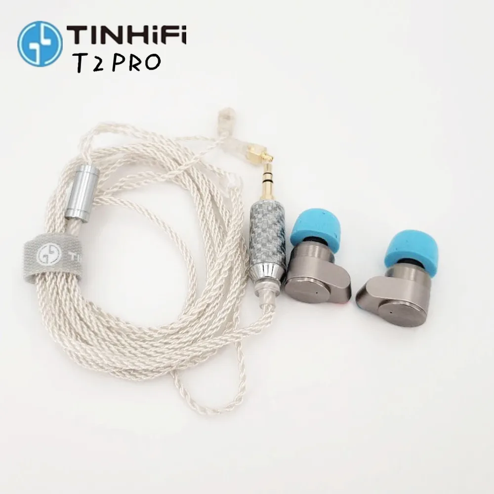 TINHIFI T2 Pro аудио наушники Hifi металлические наушники вкладыши двойные динамические стерео наушники бас DJ MMCX съемный T3 T1 P1 F3 S2