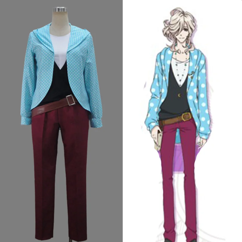 

Anime Brothers Conflict Asahina Louis Cloth Uniform Cosplay Costume