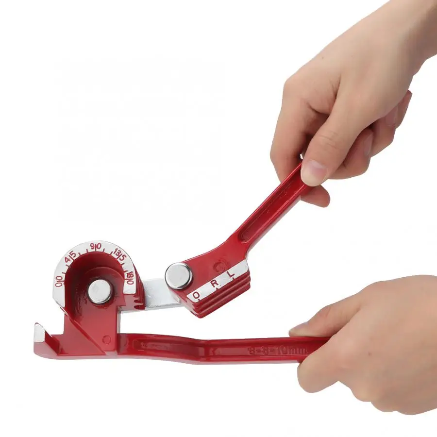 

180 Degree High Hardness Hand Manual Tubing Bender Pipe Brake For 6/8/10mm Aluminum/Copper Tube Bneding Machinery