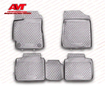 

Floor mats for Toyota Camry 2011-2014, 2014- 2.5L /3.5L 4 pcs rubber rugs non slip rubber interior car styling accessories