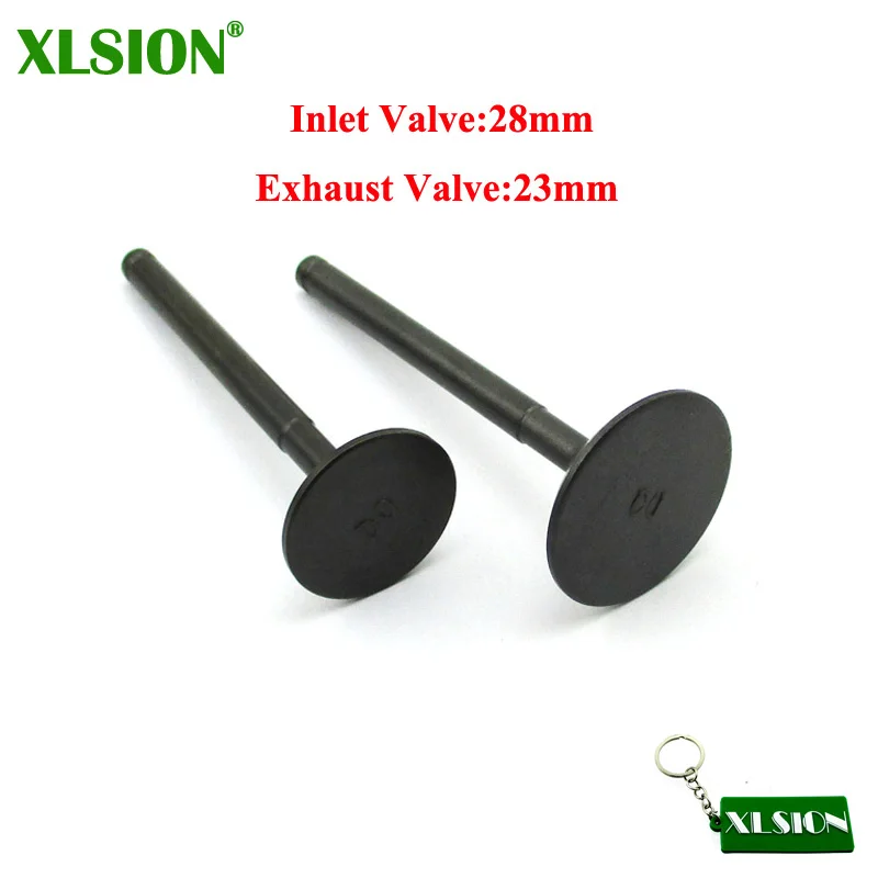 Впускные выпускные клапаны XLSION 23 мм 28 2 в для YX 150 160 Z155 Thumpstar Explorer Braaap Atomic Pitpro Pitster Pro