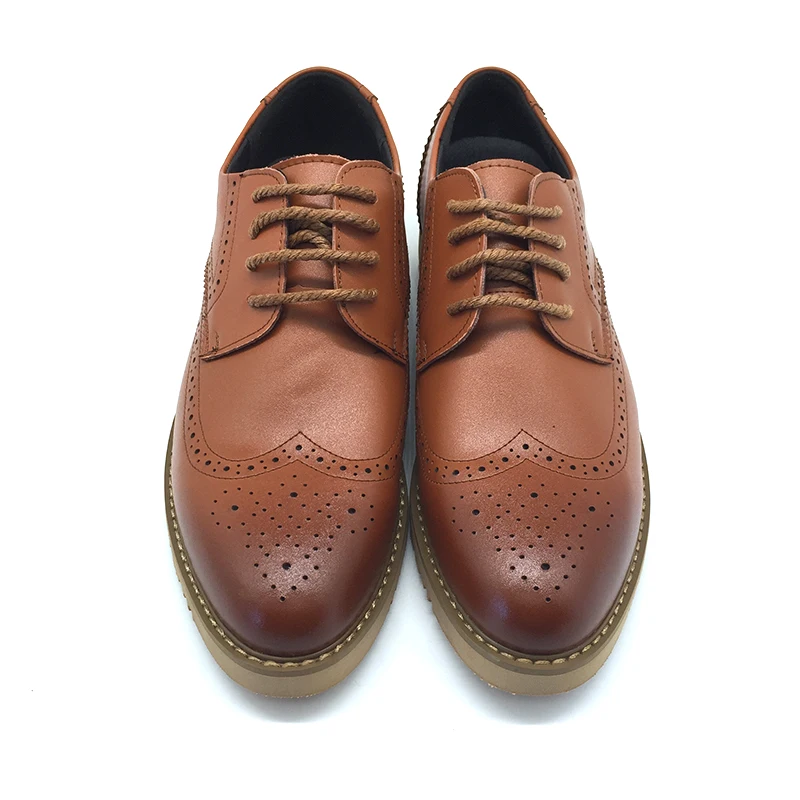 huang Dos Estilo Calçados Sapato Hei Designer Europeu Homens Casuais Marrom Masculinos China Britânico De Brogues zong Moda Italiano Baratos Oxford Couro Marca qfwx6n1A
