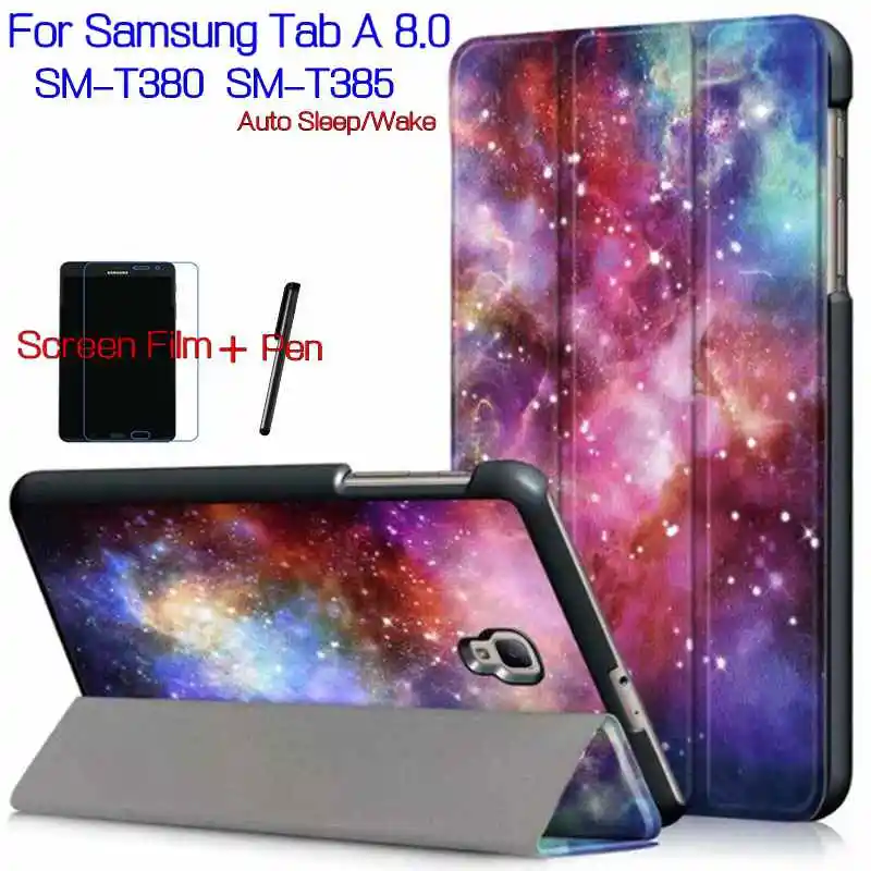 Чехол для планшета Samsung Galaxy Tab A T380 T385 8 0 &quot Умный Магнитный чехол iBuyiWin из