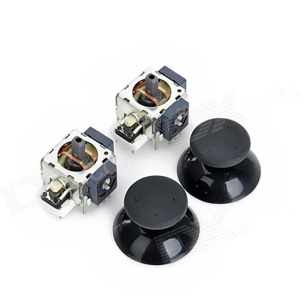 

50sets/100sets/200sets New 3D Analog Vibration Joystick +Thumb Stick Rocker Mushroom Cap for XBOX 360 Controller