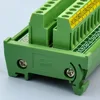 Electrónica-Salón DIN Rail Mount 30 Position 24A/400 V tornillo Terminal bloque Módulo de distribución. ► Foto 3/6