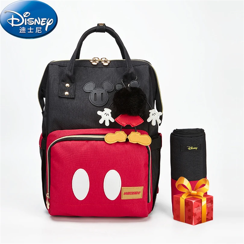 Disney 2019 Минни Микки классический стиль изоляционные сумки Мумия Материнство подгузник мешок большой емкости Детская сумка рюкзак для