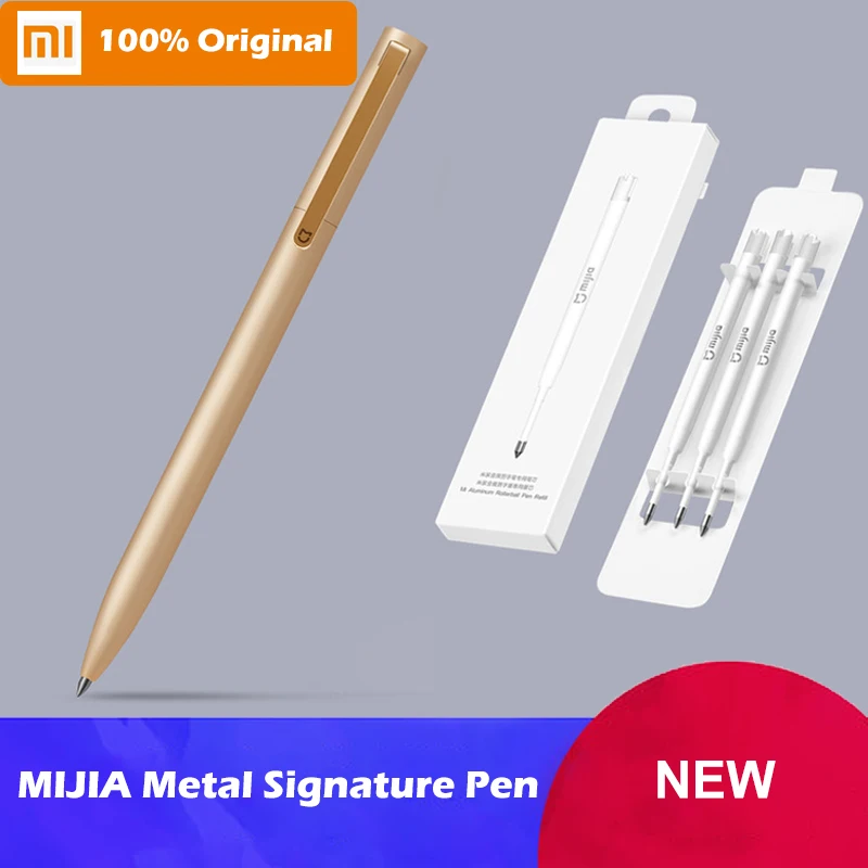 

Xiaomi Mijia Metal Sign P-E-N PREMEC Smooth Switzerland Refill Alloy Handles MiKuni Japan Black Ink 0.5 Signature Signing P-E-N