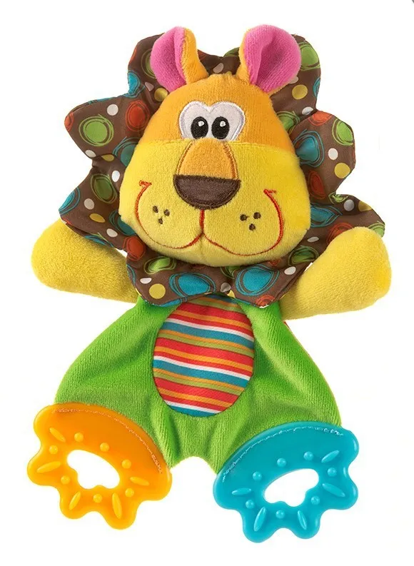 1 шт. детское мягкое одеяло игрушки полотенце спокойная кукла, друг Прорезыватель развивающая игрушка лев собака