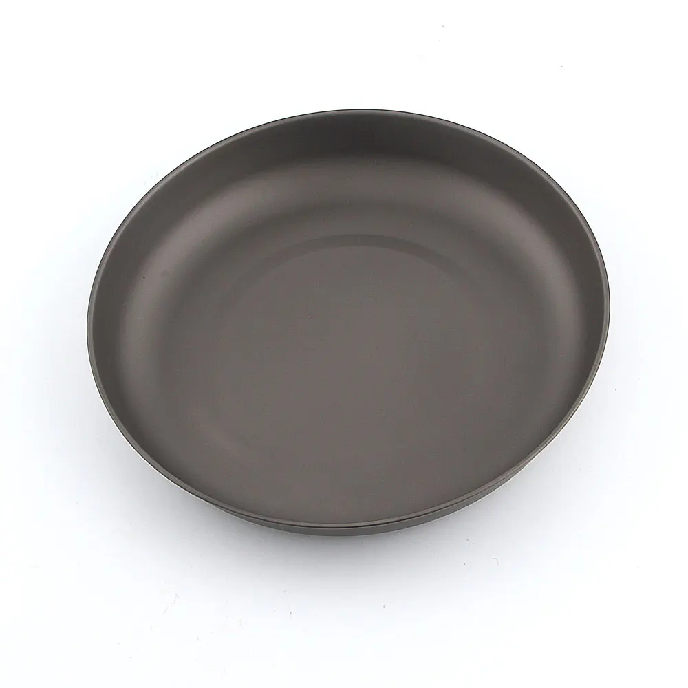 

TOAKS T-18 Ultralight Titanium Plate Outdoor Camping Tableware 0.4 thickness