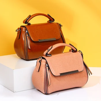 

Real Genuine Leather Handbag Women Bag Female Crossbody small tote bag Women Messenger Bags Female Bolsos Mujer