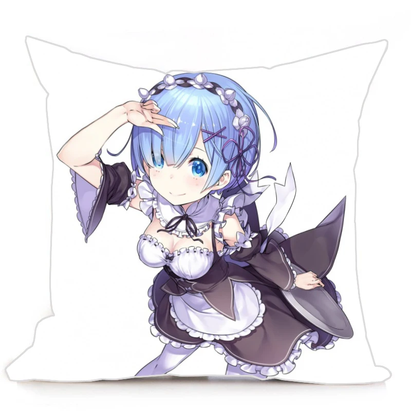 Oct. Home Textile Anime Cartoon ReZERO Rem Micro suede Fabric One
