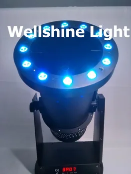 

Free shipping 4PCS/LOT LED confetti machine 1500W 12X3W LED CO2 confetti cannon