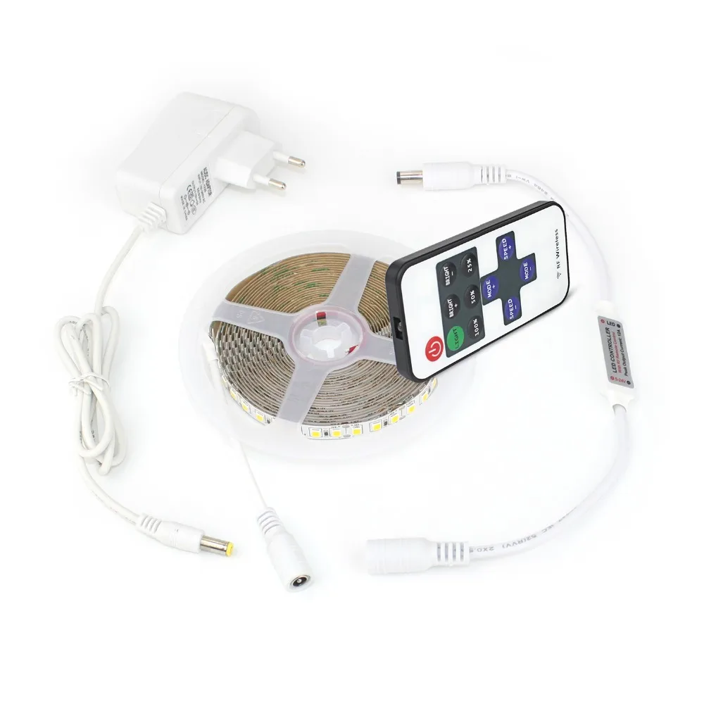 

VBS Dimmable Tira Led Strip SMD4040 5M 12V LED Light Strip Ambilight for Christmas Decoration Outdoor Indoor Remote Controller