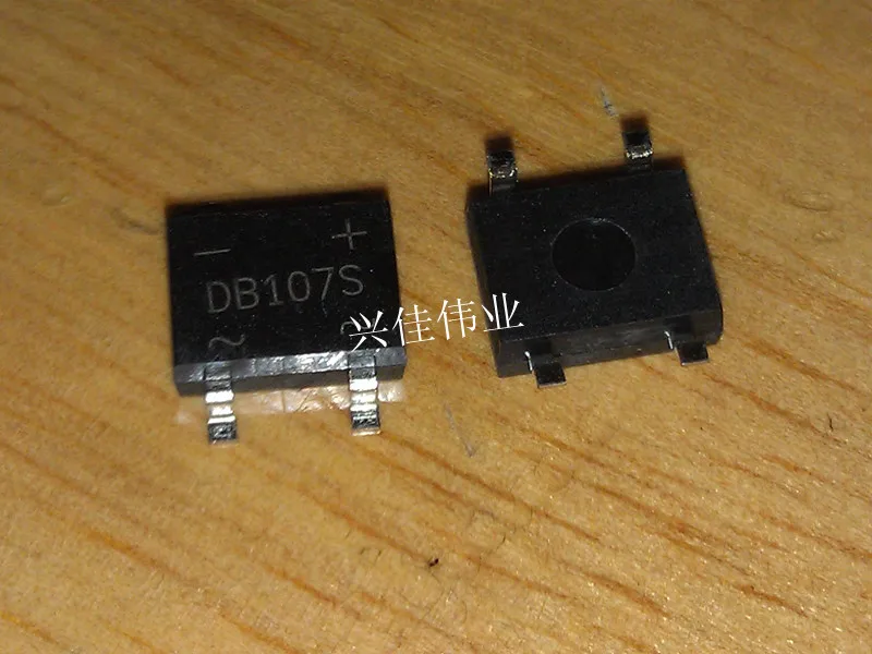 

10pcs/lot DB107S DB107 SMD 1A 1000V IC In Stock