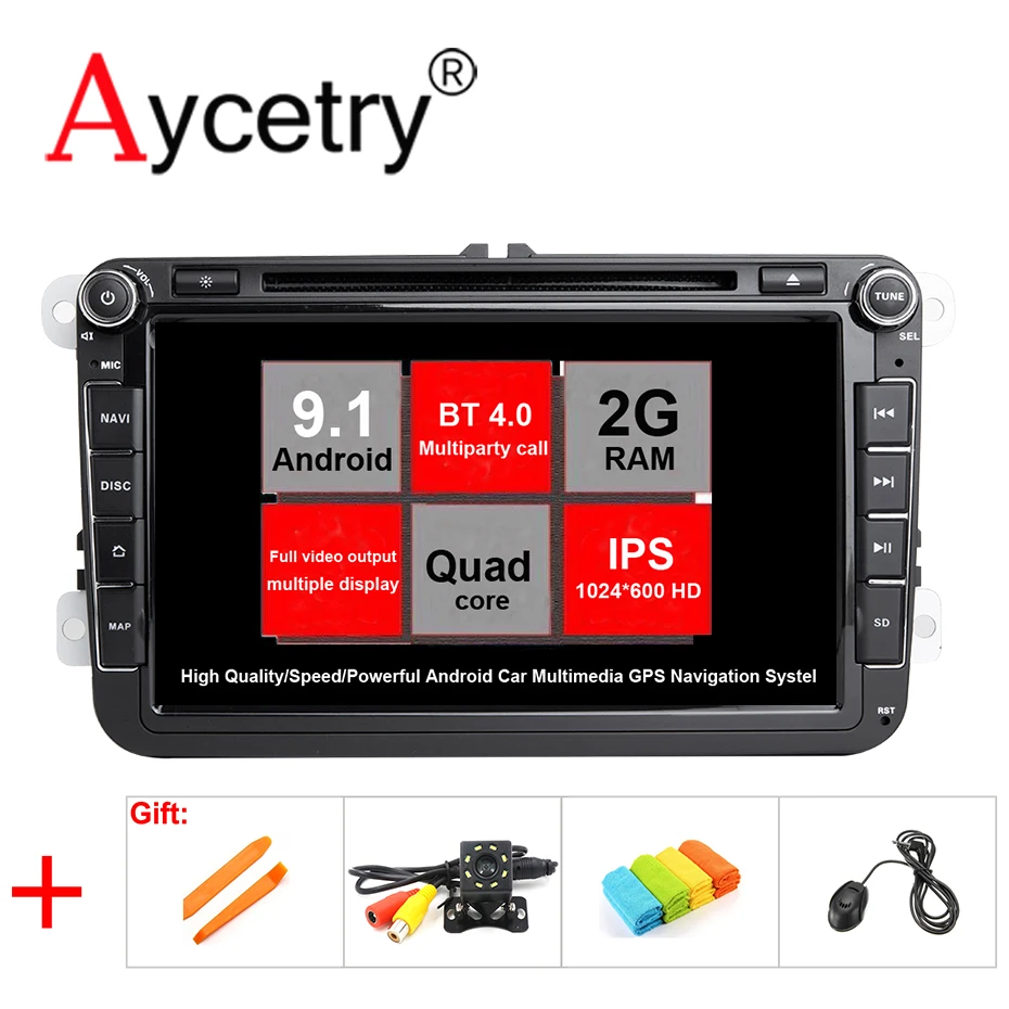 

4G 64G DSP IPS 2 din Android 9.0 car dvd multimedia player gps for VW/polo/golf/passat/B6/B7/tiguan/skoda/seat/leon car radio FM