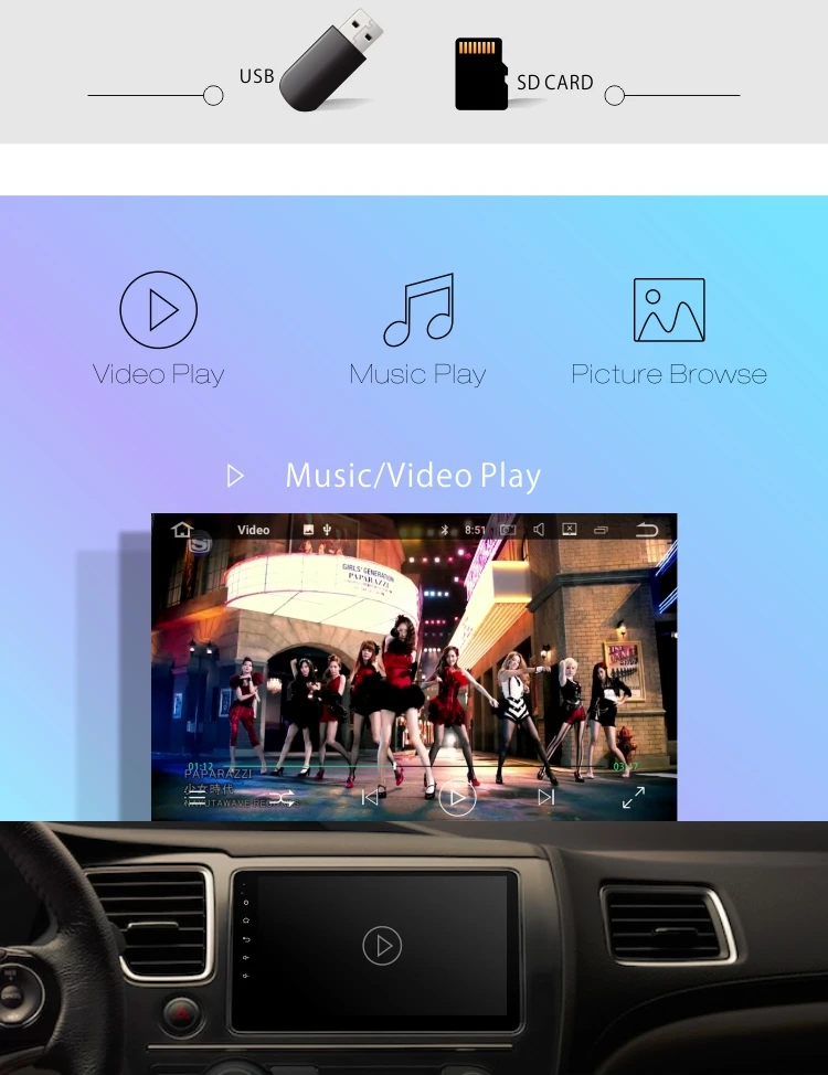 Cheap Dinpei Android 9.0 Car Radio Multimedia Player For  Nissan X-Trail Qashqai 2014 2015-2019 GPS Navigation Carplay 4G wifi video 9