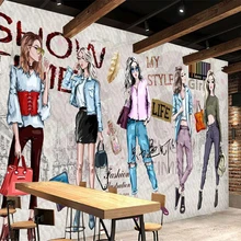 Beibehang пользовательские обои ручная роспись магазин косметики оснастки фон гостиная спальня ТВ фрески 3d обои