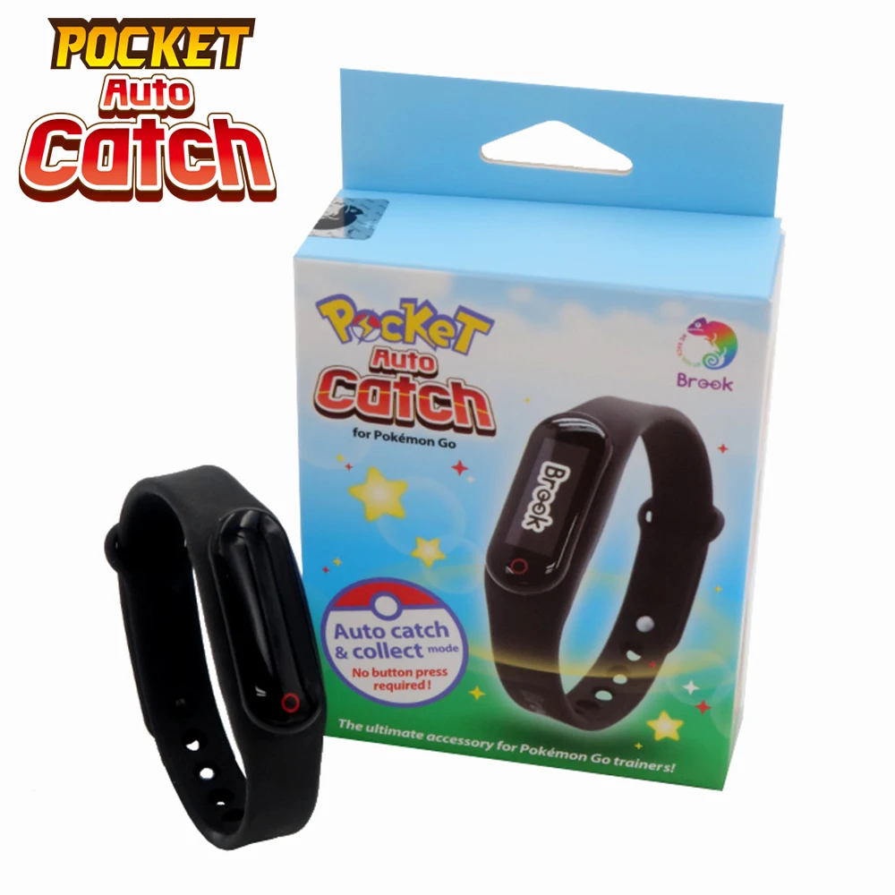 Браслет и часы Brook для Bluetooth карманный автоматический захват Pokemon Go Plus умный IOS