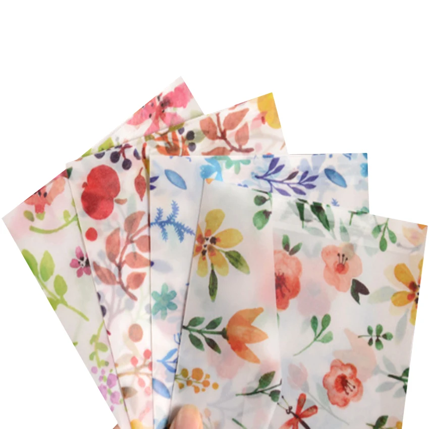 

15packs/lot 12.5*17.5 Small Fresh translucent Sulfuric Acid Paper Envelope For Postcard Kids Gift School Materials Student