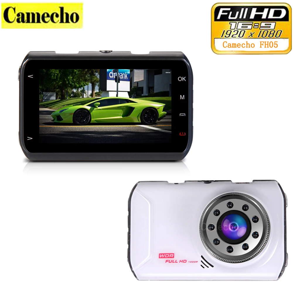 100 Original Novatek 96223 Car DVR Camera FH05 Dashcam Full HD 1080P Video Registrator Recorder G