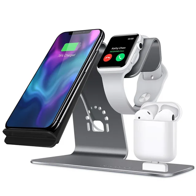 3 in 1 wireless Charging Stand for Apple Watch For AirPods