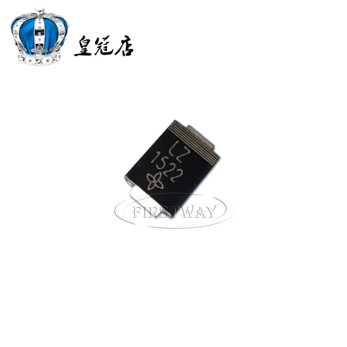 

SMD Tube SMBJ24A DO-214AA Silk Screen LZ 24V Unidirectional SMB Transient Suppression Diode