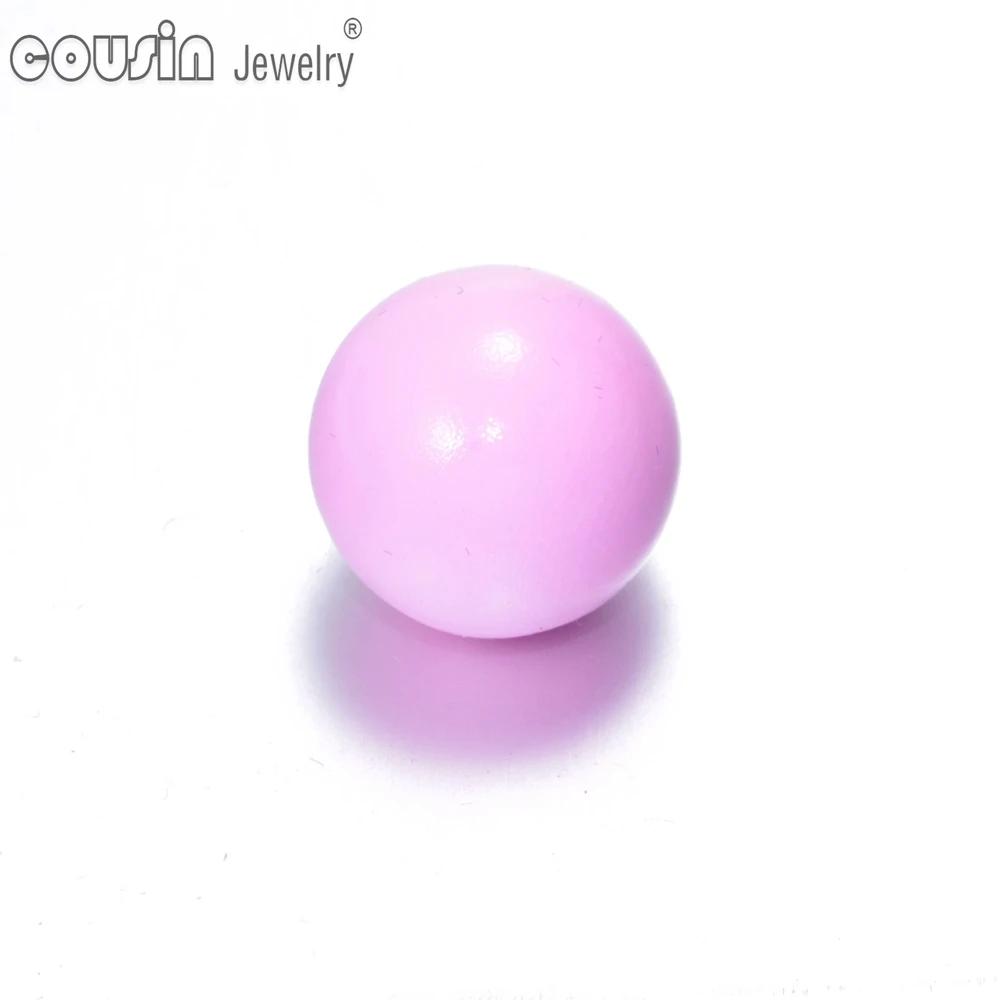 Angel Bola Eco-friendly Copper Sound Ball Multicolor 16mm Music Ball for Pendants P2 Maternity Necklace Jewelry Cousin Jewelry - Окраска металла: 12 16